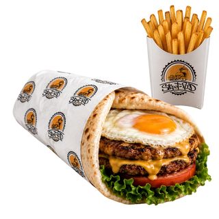 CHEESE NAAN BEEF EGG