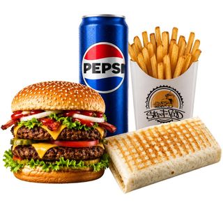Menu DUO Plus Burger