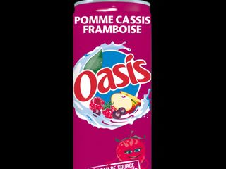 Oasis pomme cassis framboise