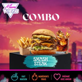 Combo smash steak