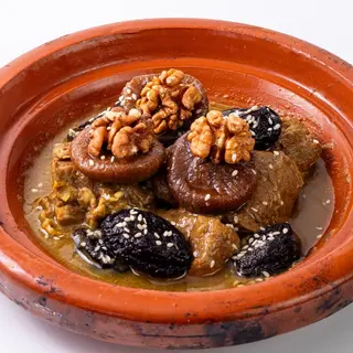 Tajine De Bœuf Aux Figues Et Pruneaux À L'huile D'argan