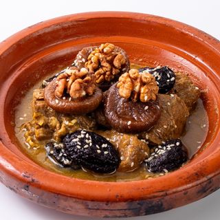 Tajine De Bœuf Aux Figues Et Pruneaux À L'huile D'argan