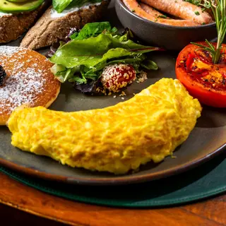 Omelette au fromage