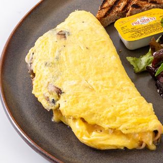 Omelette aux champignons