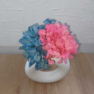 MiNi DONUT FLORAL - Composition fleurs stabilisées