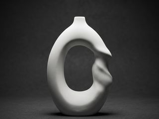 DarNowar – Galbe de Nacre – Vase Sculptural Organique