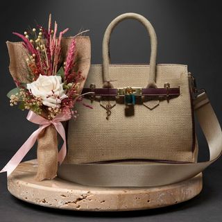 DarNowar – Héritage de Jute & Rose – Composition Artisanale