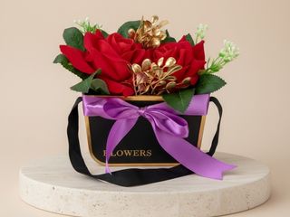 Elgente Artificiel Rouge Roses