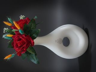 DarNowar - Vase Design & Éclat de Roses Mopra -