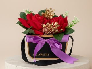 Elgente Artificiel Rouge Roses