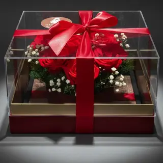 DarNowar - Écrin de Rubis - Coffret de Roses Éternelles
