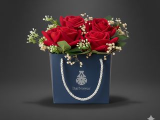 DarNowar – Reine Souveraine – Box Flowers Rouge Passion