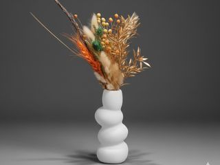 DarNowar – Muse Éclatante – Vase Composition Florale