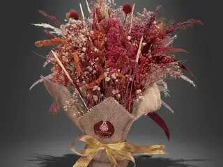 DarNowar – Souffle d'Automne – Bouquet Seche Ocre et Terracotta