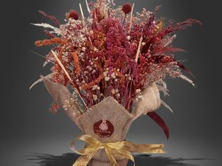 DarNowar – Souffle d'Automne – Bouquet Seche Ocre et Terracotta