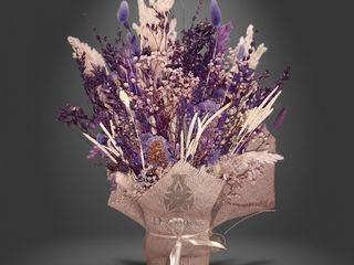 DarNowar – Nuit Étoilée – Bouquet Mauve & Jute