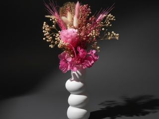 DarNowar – Muse de Giverny – Vase Ceramique Blanc