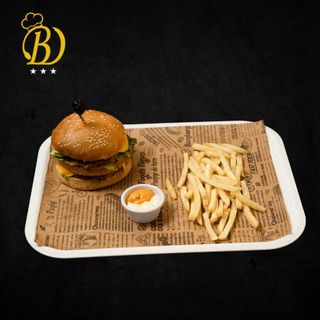 Double Chicken Burger