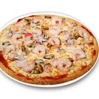 Pizza fruits de mer