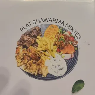 Plat shawrma lahm