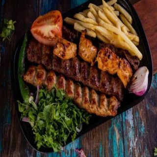 Viande et poulet grillés mixtes 400/g