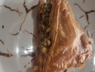 pâtisseries fourrées à la pistache