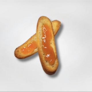Tartine Confiture Abricot