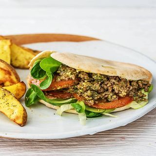 Pita viande haché