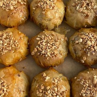 Pastilla poulet et amande sans gluten.