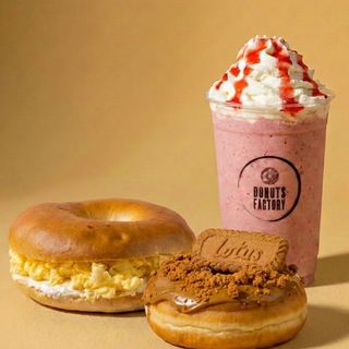 Bagel + Donut + Milkshake