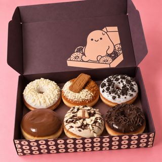 Choco Box – 6 Donuts Fourrés au Chocolat