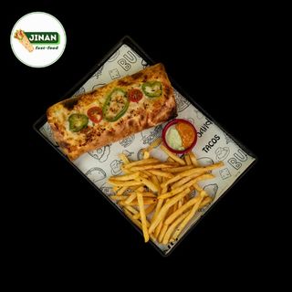 Tacos gratiné au choix