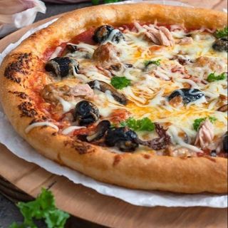 Pizza thon  + coca cola