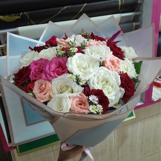 bouquet fleurs d'amour