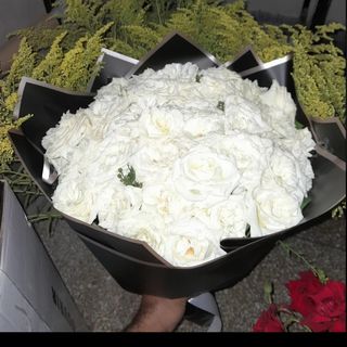 grand bouquet blanche