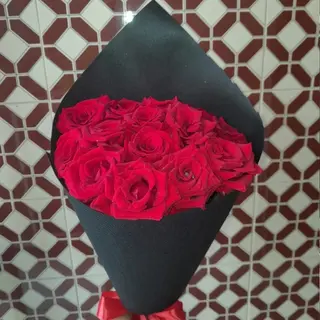 bouquet fleurs rouge