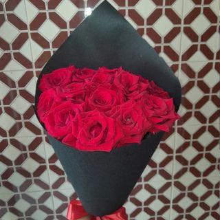 bouquet fleurs rouge