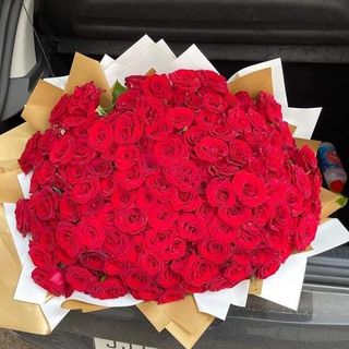 bouquet fleurs rouge