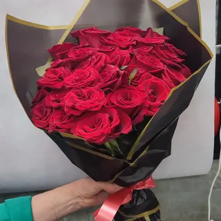 red flowers