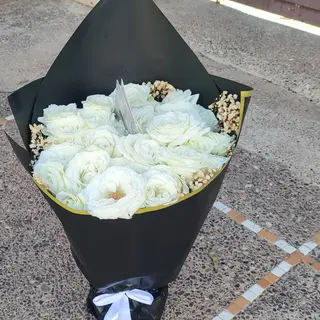 fleurs blanche