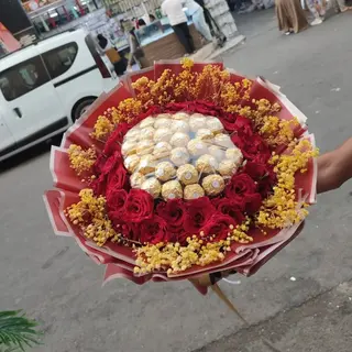flowers and chocco