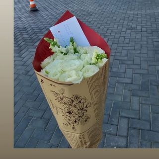bouquet blanche