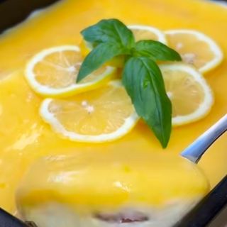 Tiramisu citron basilique