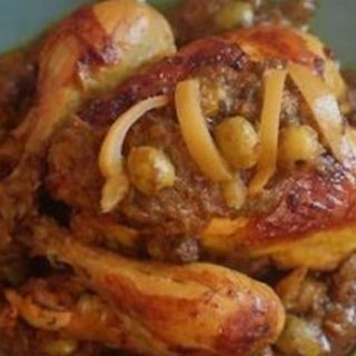 Menu Poulet Daghmira