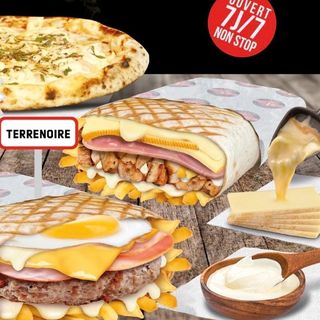 Menu Mix pizza fromage + 2 Tacos Mixte)