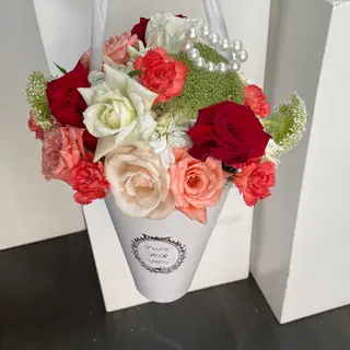 Blanc multicolore