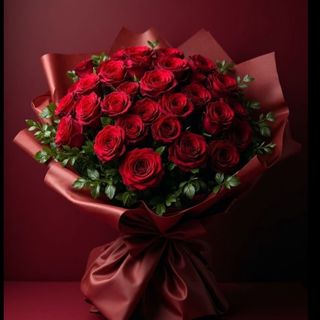 100 roses rouge