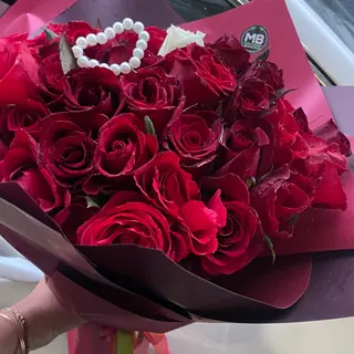 15 roses rouges