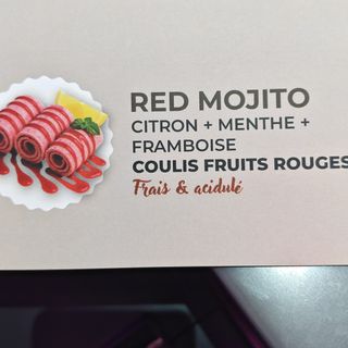 Red mojito