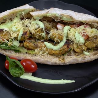 Sandwich Brochettes Merguez